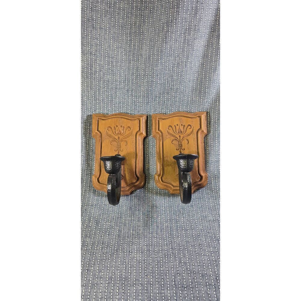 Vintage Homco wall sconces
